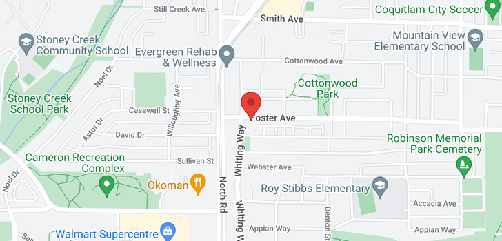 map of 310 516 FOSTER AVENUE